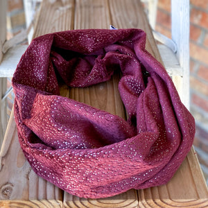 Last Chance! RTS Sparkle Minky Infinity Scarves