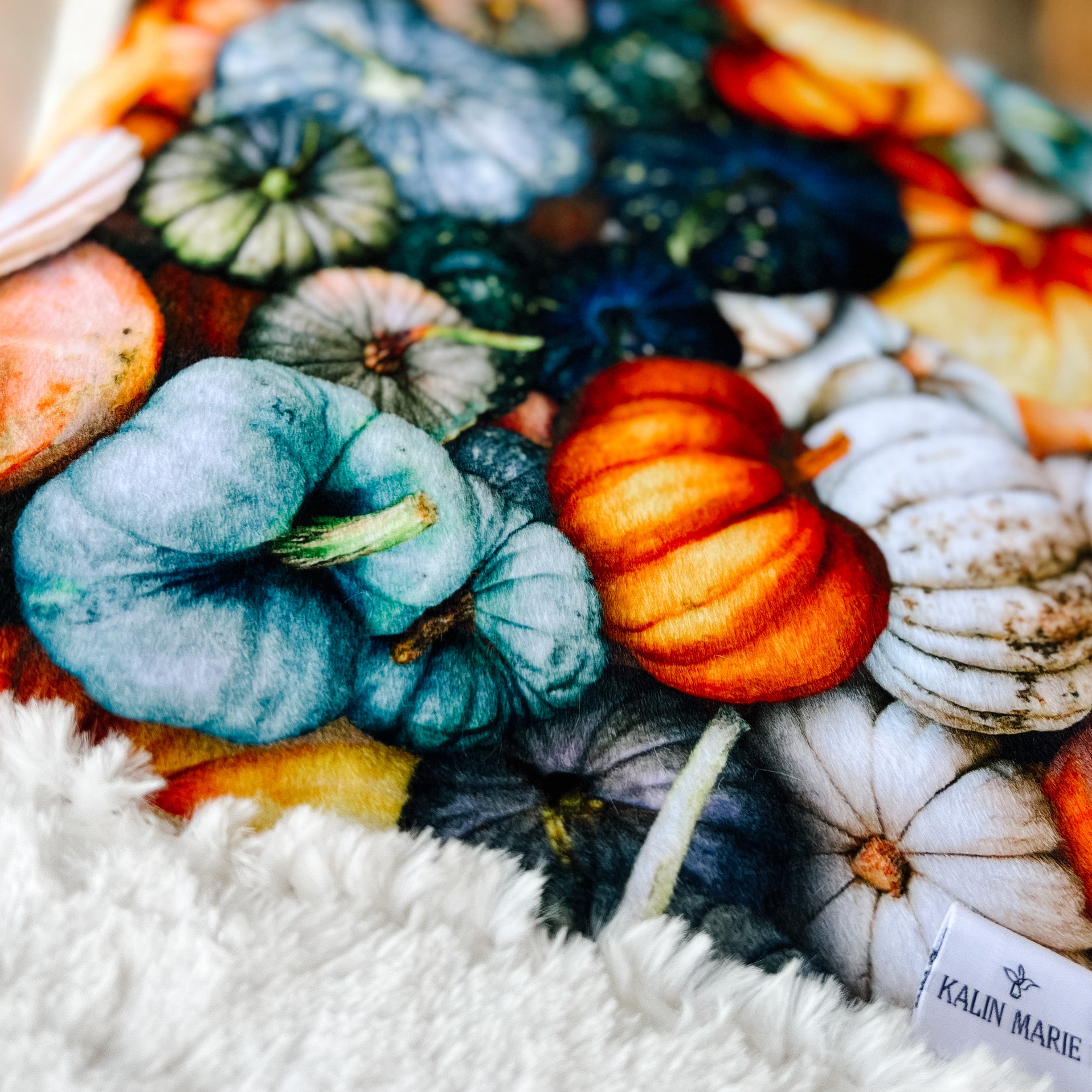 Last Chance! RTS LE Pumpkins Snuggle Blanket
