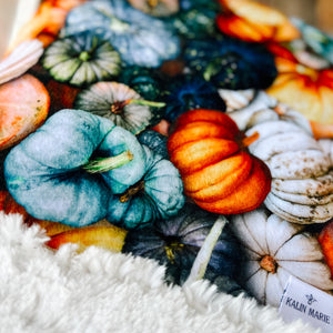 Last Chance! RTS LE Pumpkins Snuggle Blanket