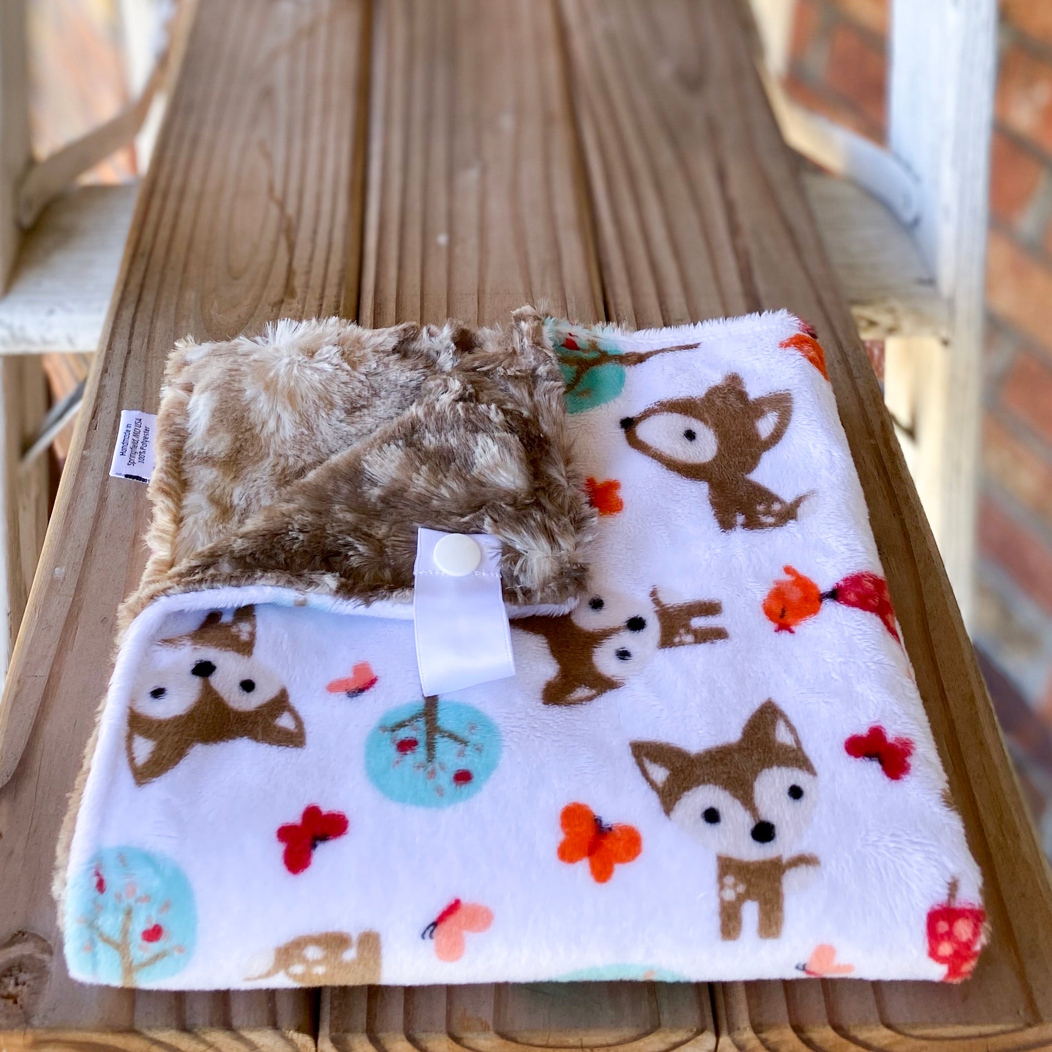 RTS Oh Deer Snow Snuggle Lovey