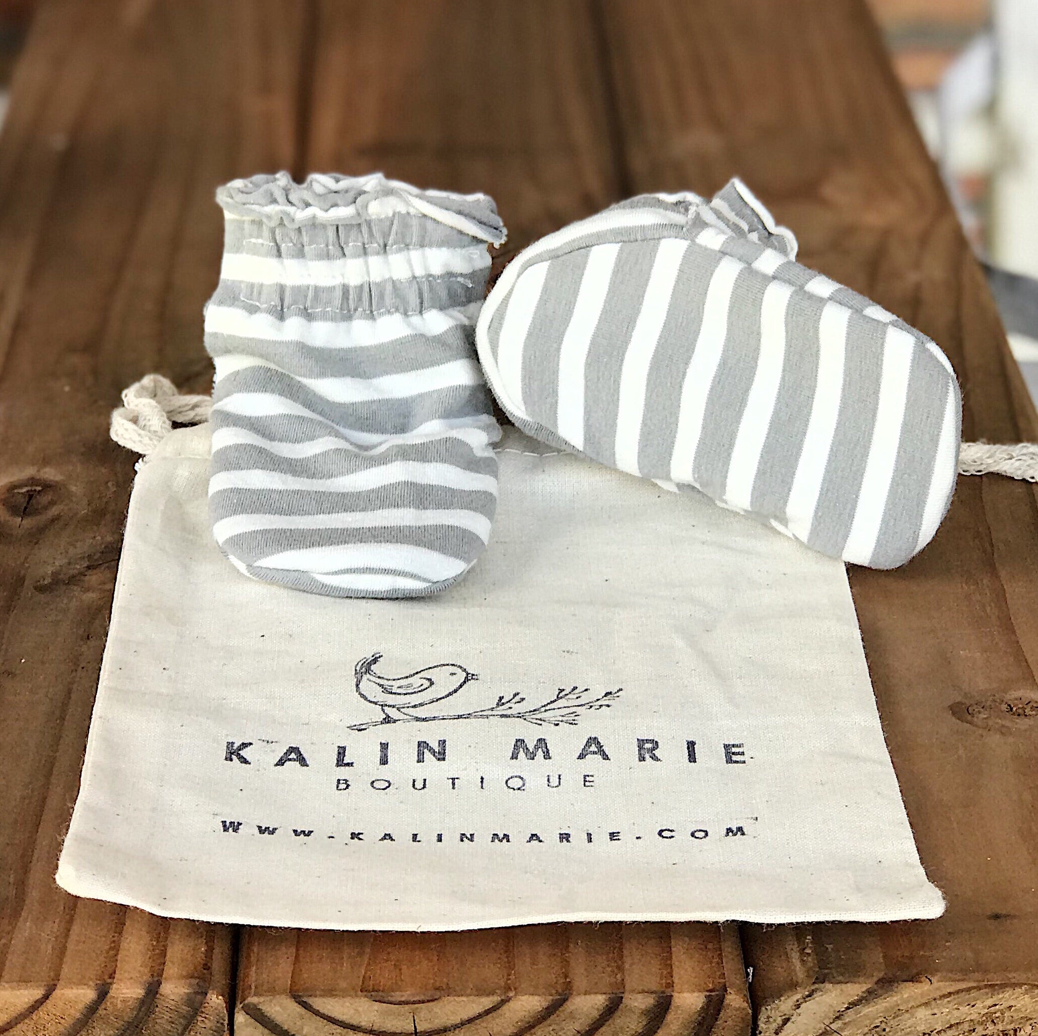 Crew Cotton Knit Baby Booties