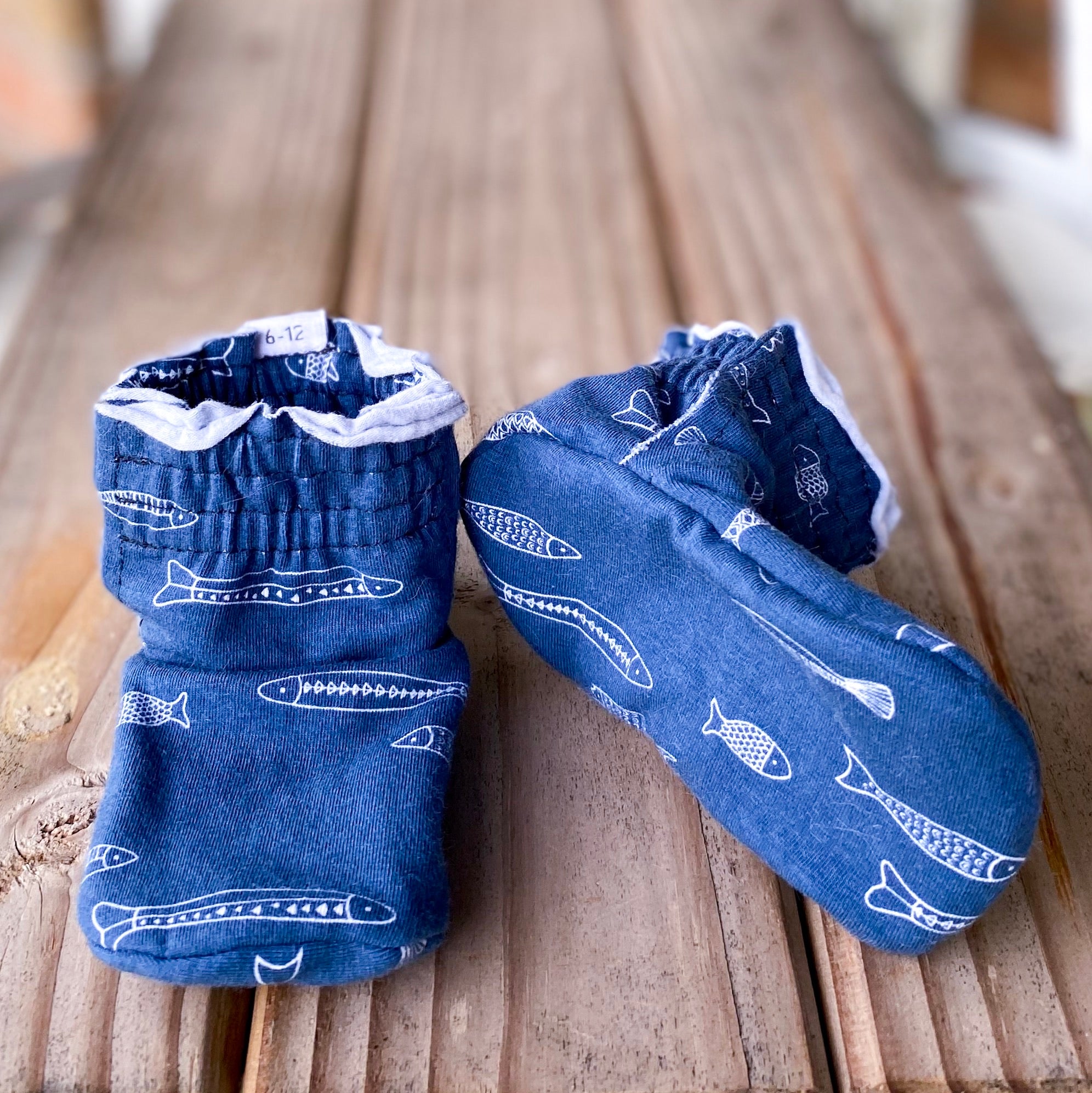 Last Chance! RTS Caleb Cotton Knit Booties