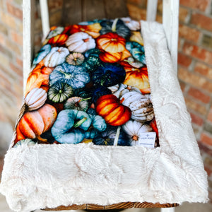 Last Chance! RTS LE Pumpkins Snuggle Blanket