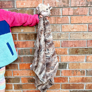 Custom Order LE Handmade Snuggle Buddy Highland Cow