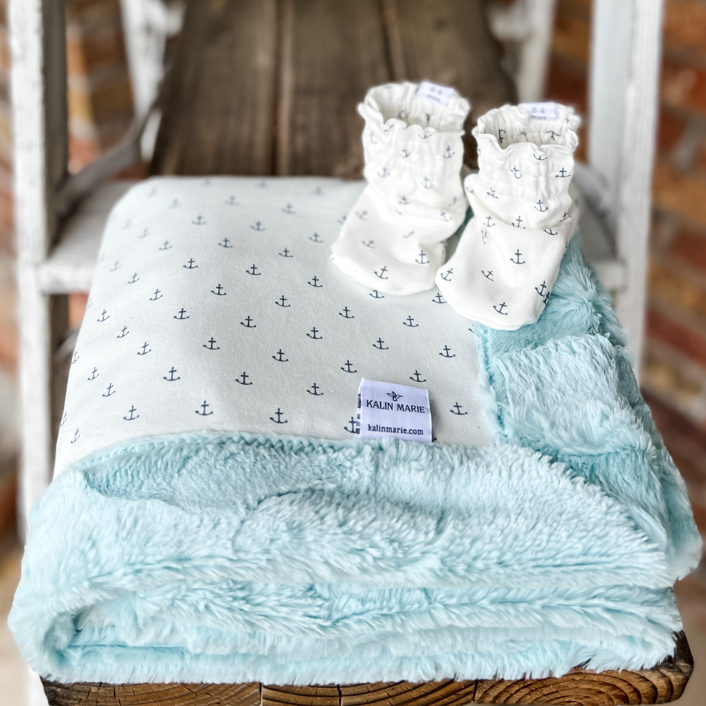 LE Nautique All Knit Booties Ready to Ship