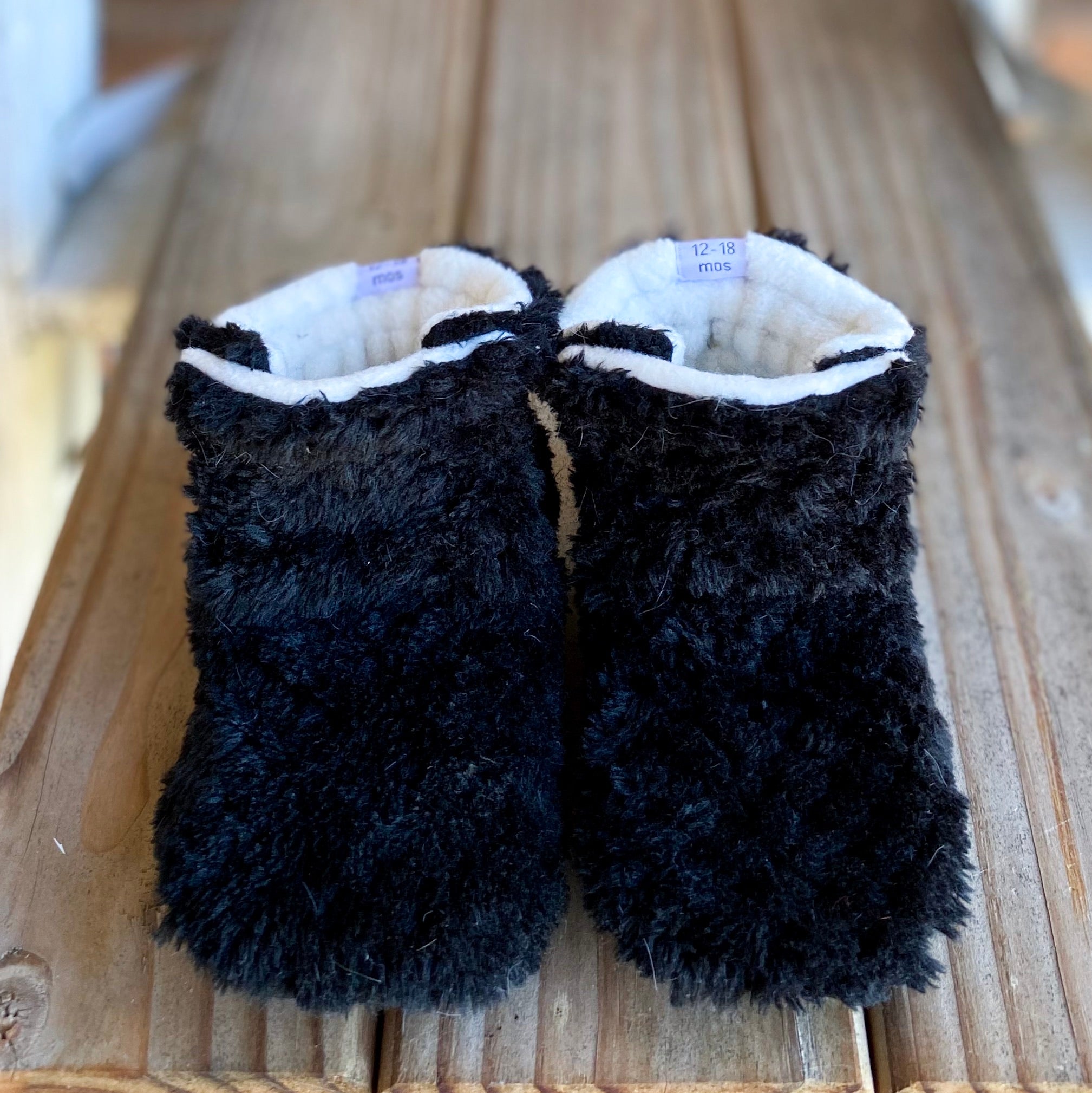 RTS Custom Style Booties 12-18 Months - 5.5" Sole