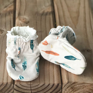 Limited Edition Reversible Rowen Cotton Knit Booties