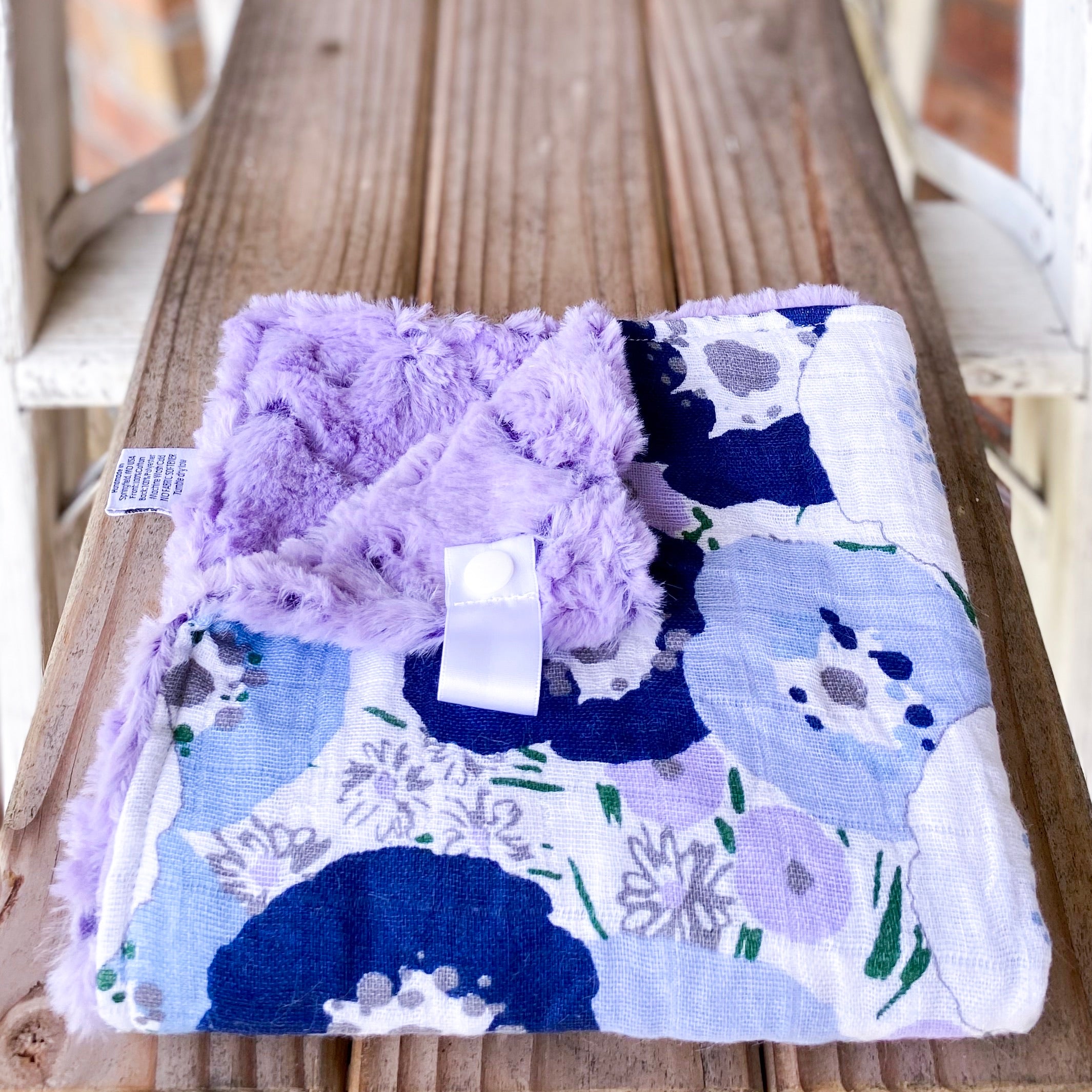 RTS Fresh Cut Bluebell Cotton Cuddle Lovey