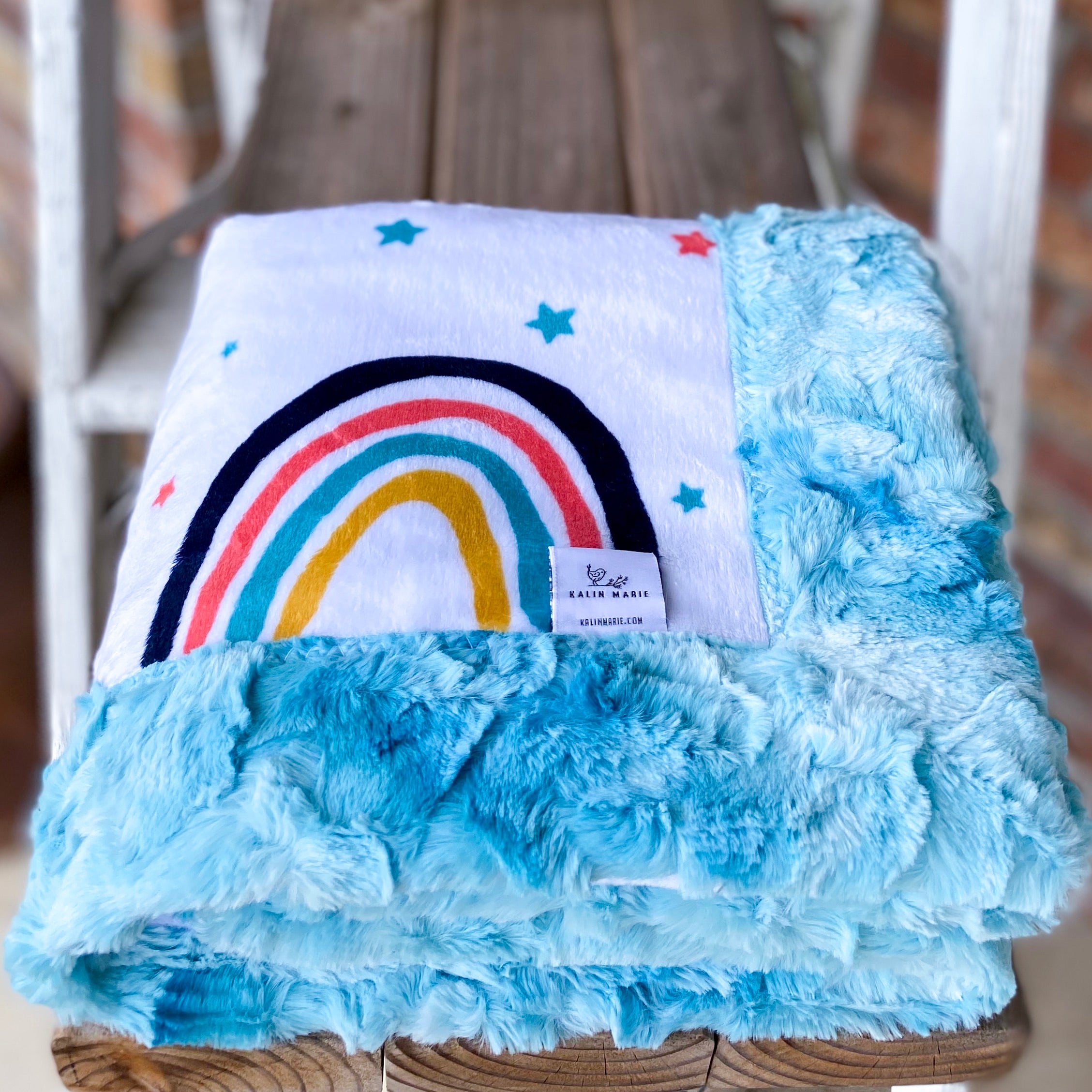 RTS After the Rain Watermelon Luxe Snuggle Blankets