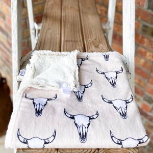 RTS Bulls Eye Beige Minky Loveys