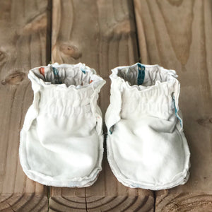 Limited Edition Reversible Rowen Cotton Knit Booties