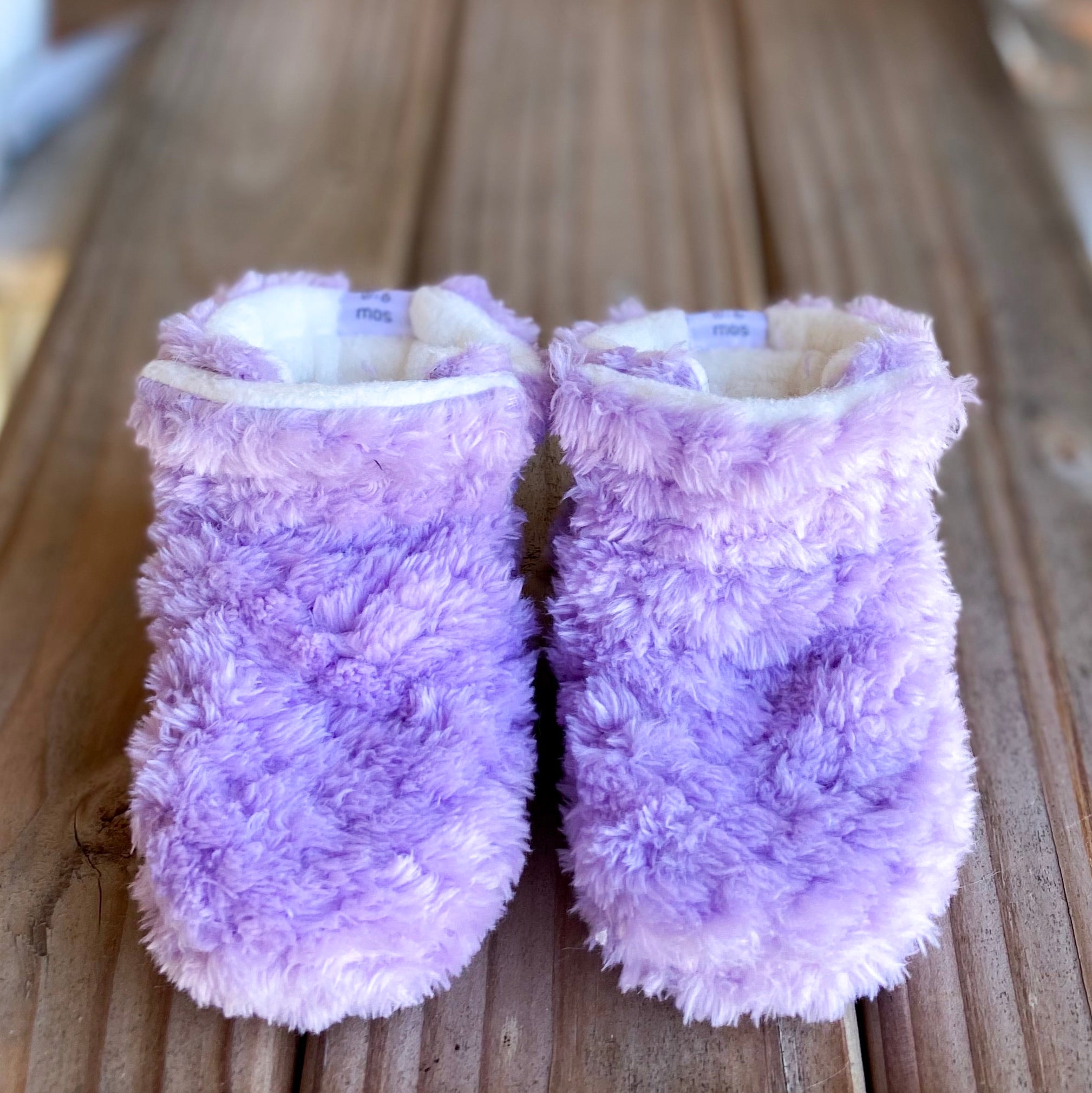 RTS Custom Style Booties 0-6 months - 4.5" Sole