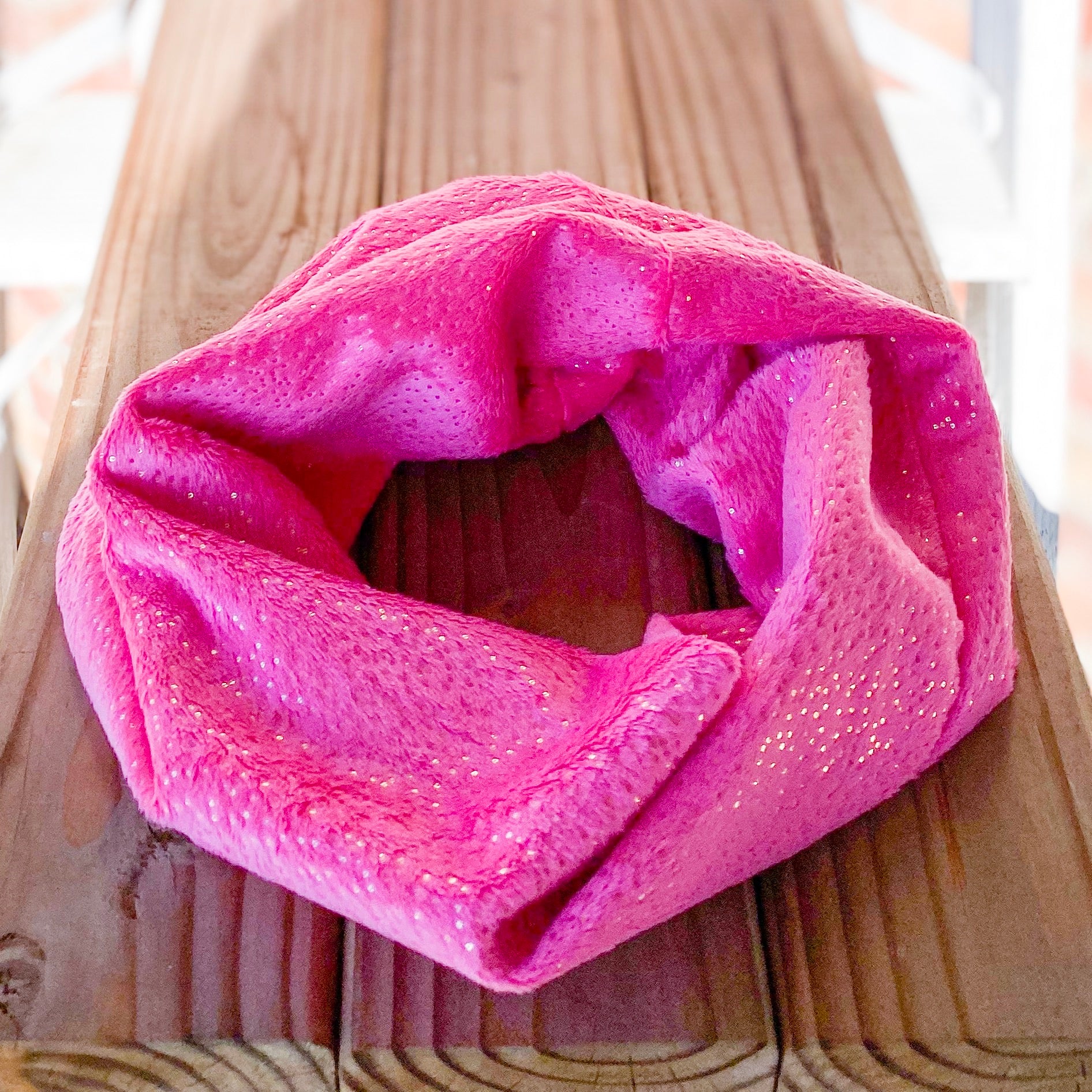 Last Chance! RTS Sparkle Minky Infinity Scarves