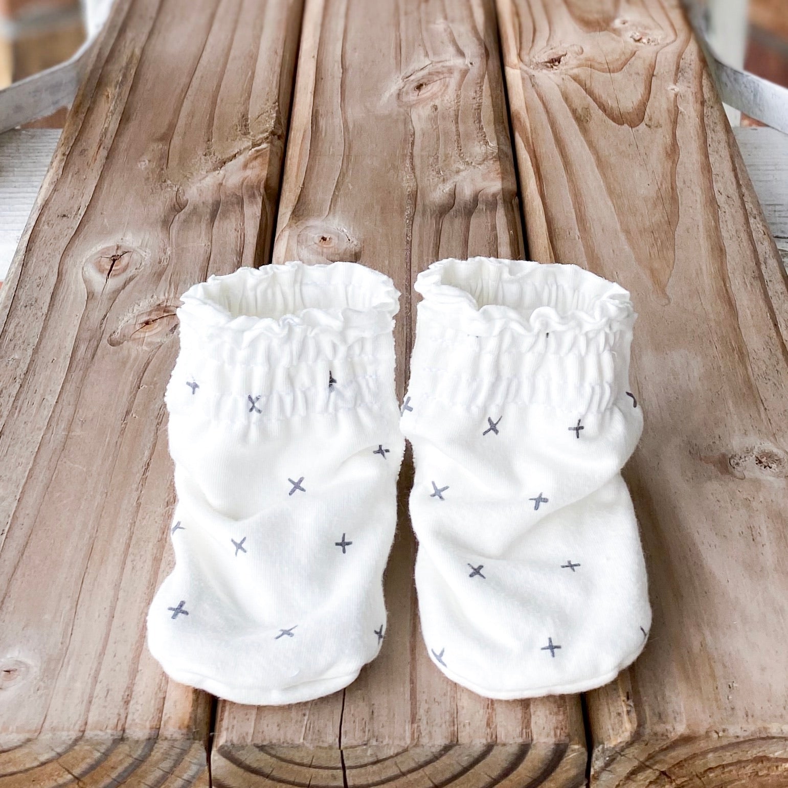 Avery Cotton Knit Booties