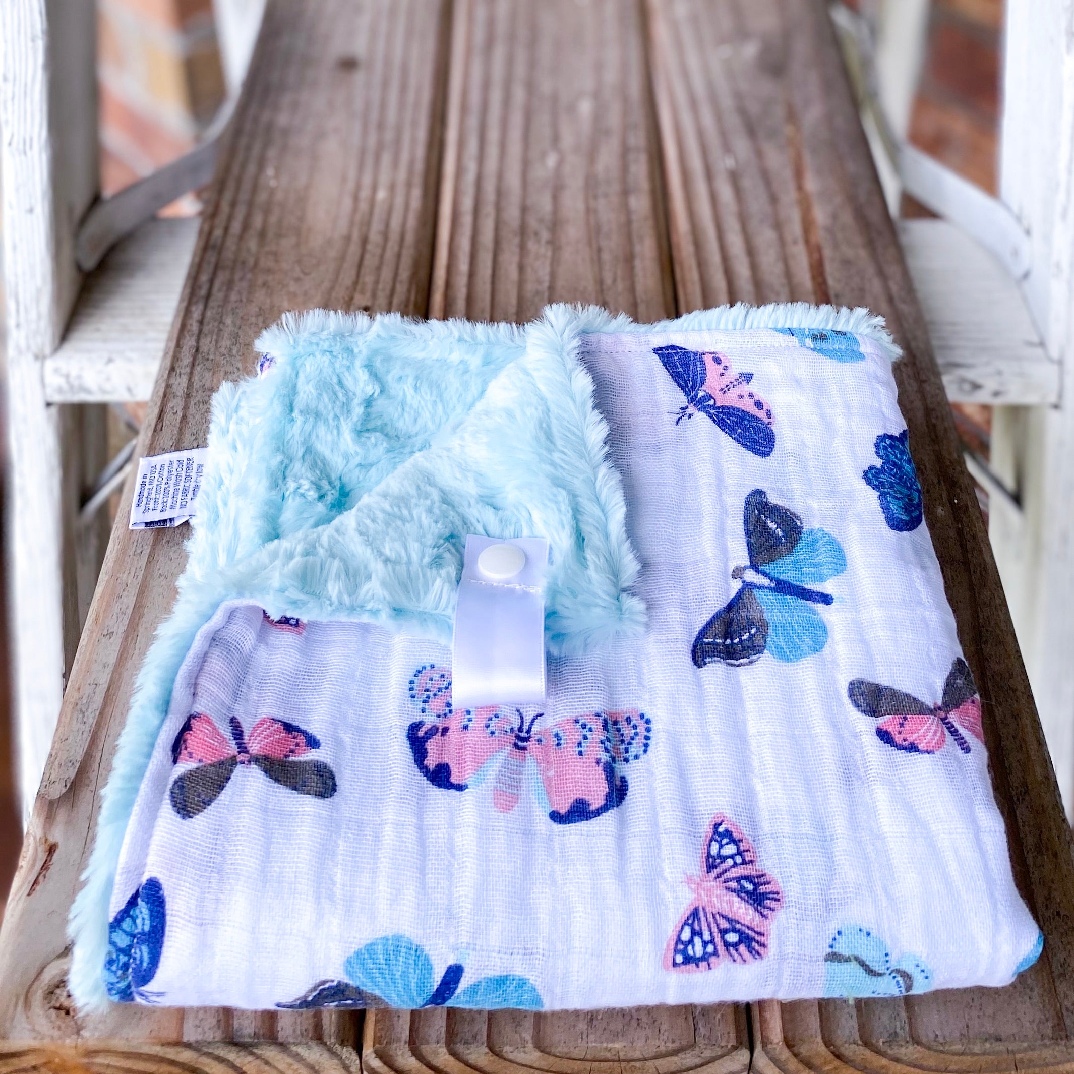 RTS Mariposa Cotton Cuddle Lovey