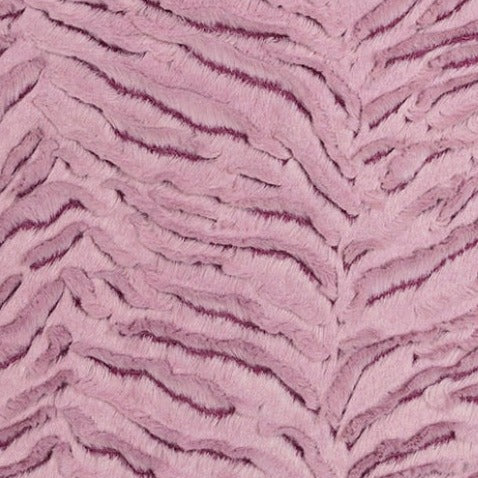 Frosted Mauve Zigzag