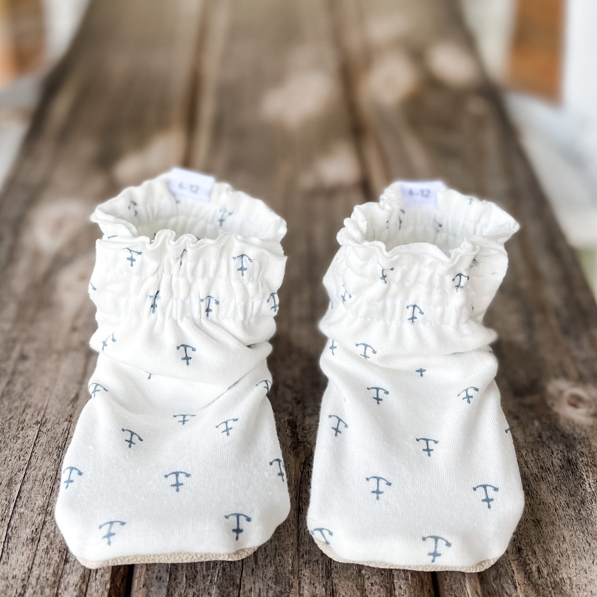 LE Nautique All Knit Booties Ready to Ship