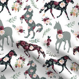 Spoonflower Paprika Horses