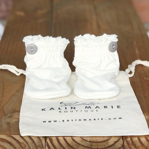 Eden Cotton Knit Booties