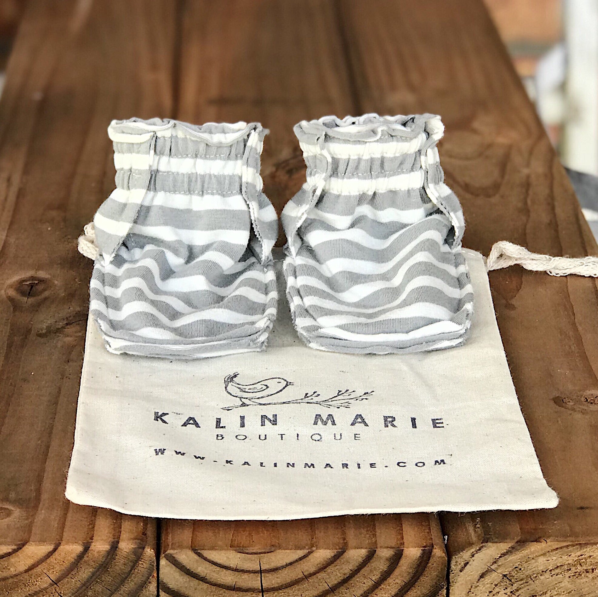 Crew Cotton Knit Baby Booties