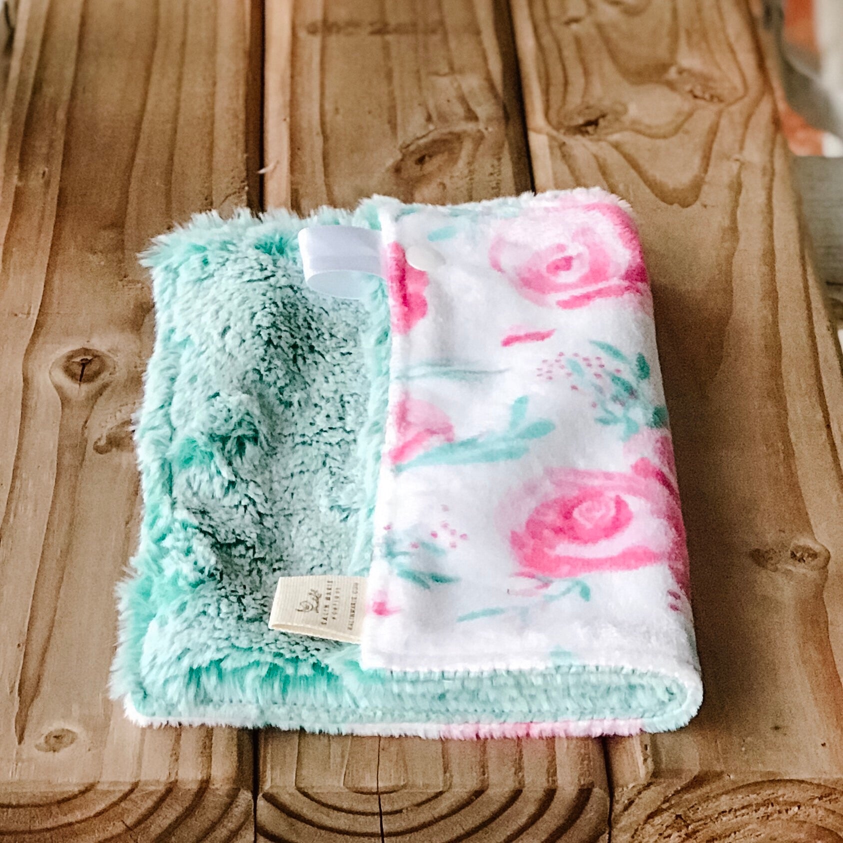 Easy Order Rosie Blush Luxe Smooth Minky Lovey