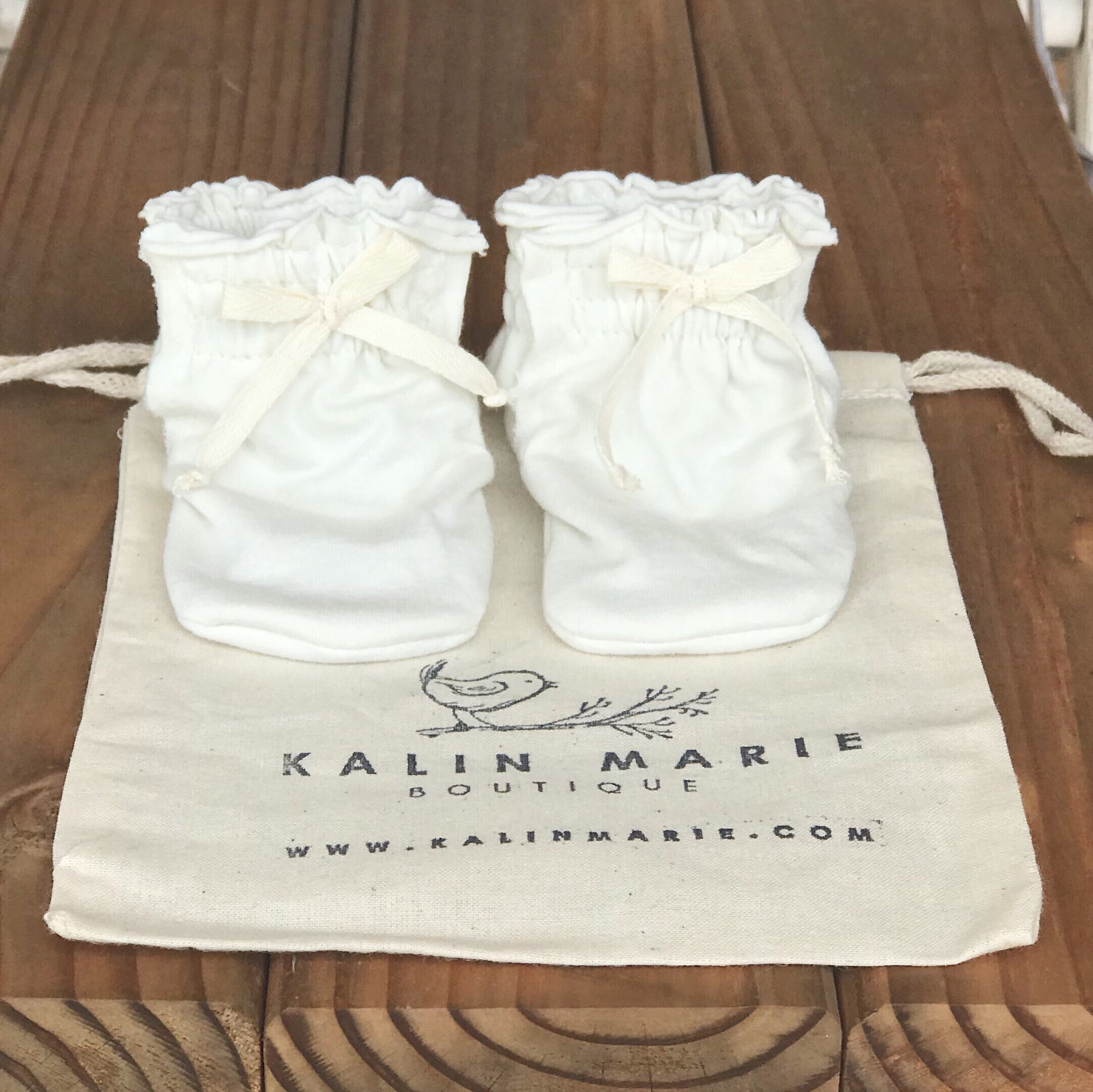 Eden Cotton Knit Booties