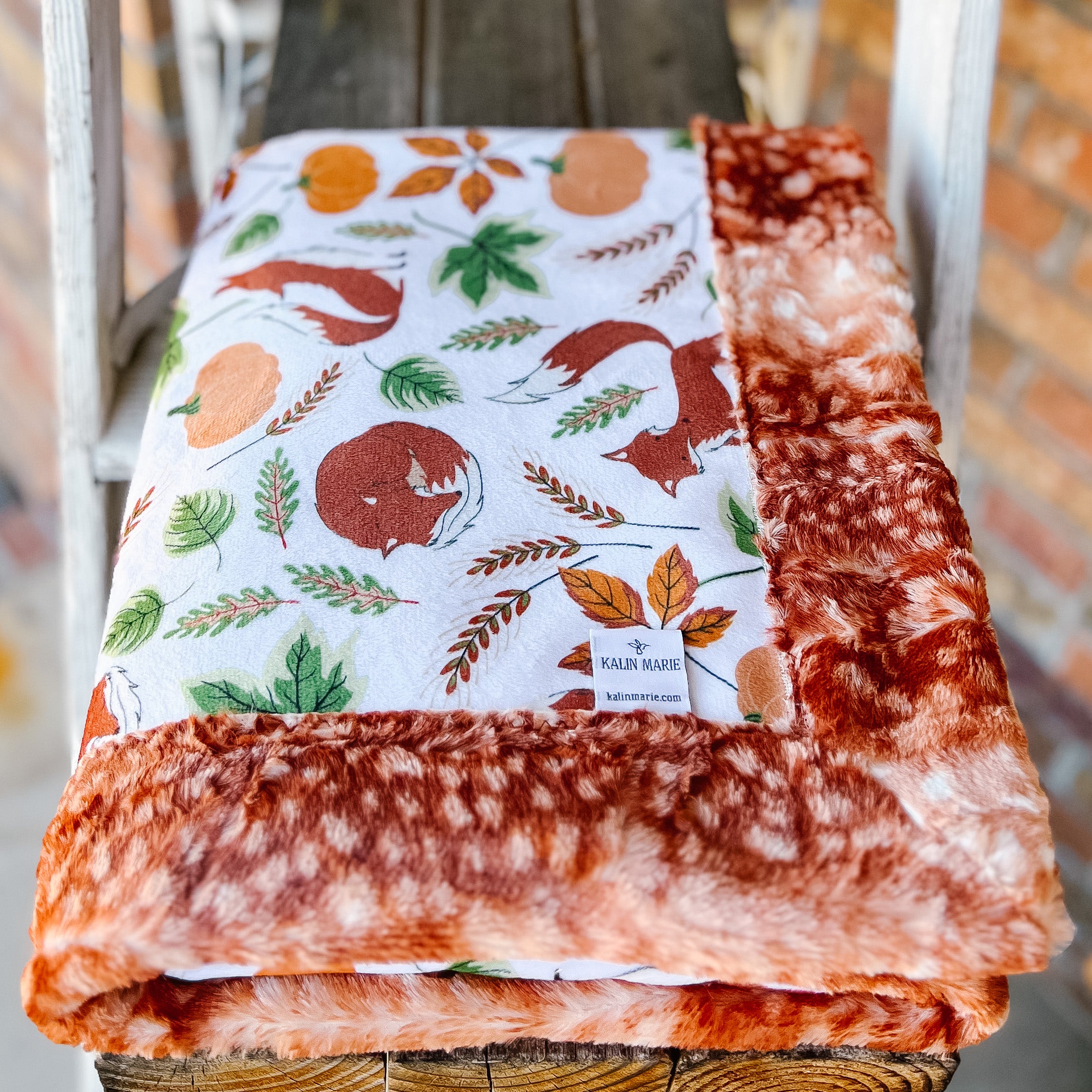 Last Chance! RTS Fall Fox Luxe Snuggle Blankets