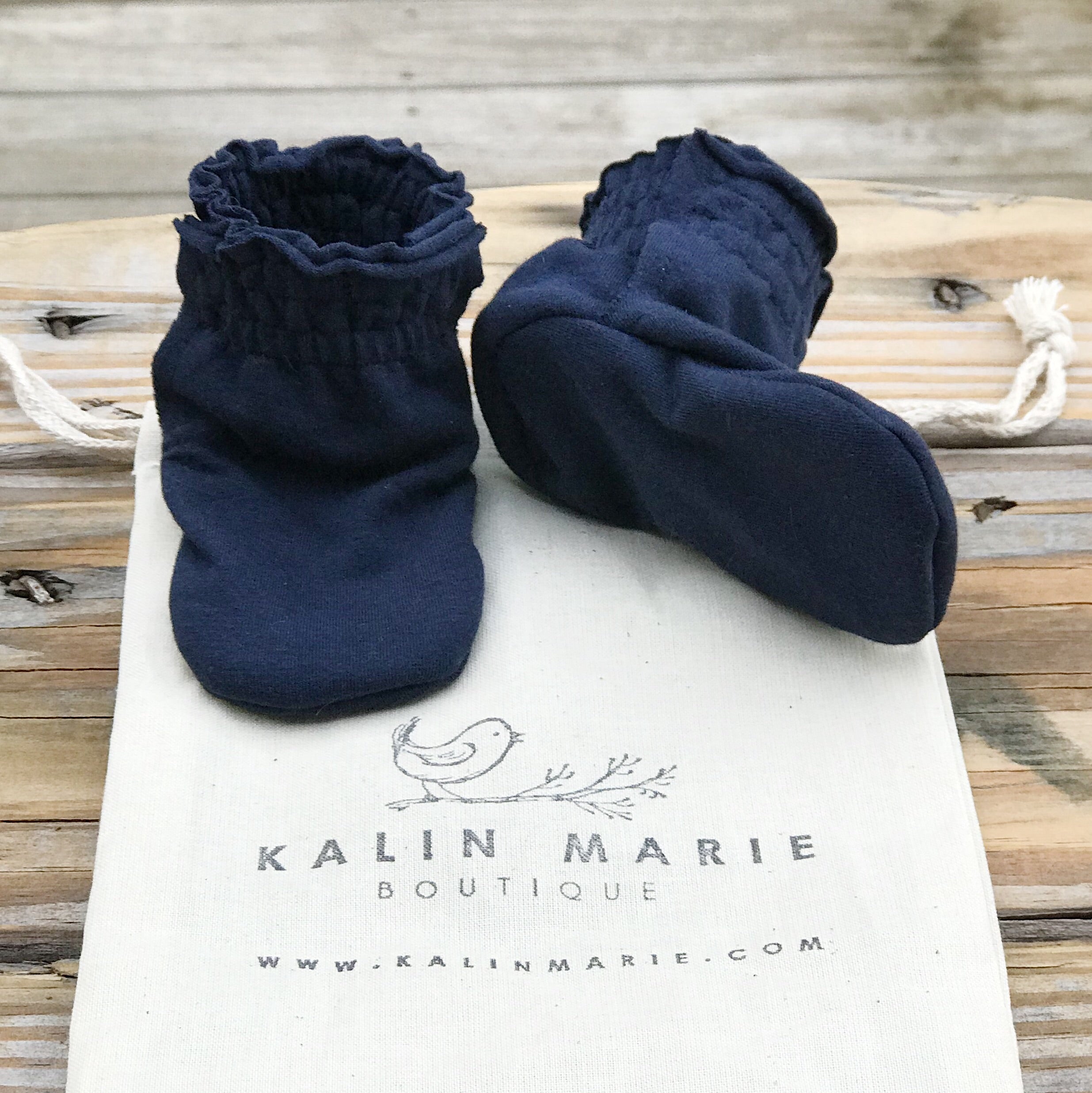 Parker Cotton Knit Booties