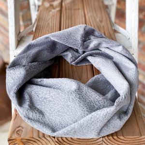 Last Chance! RTS Sparkle Minky Infinity Scarves