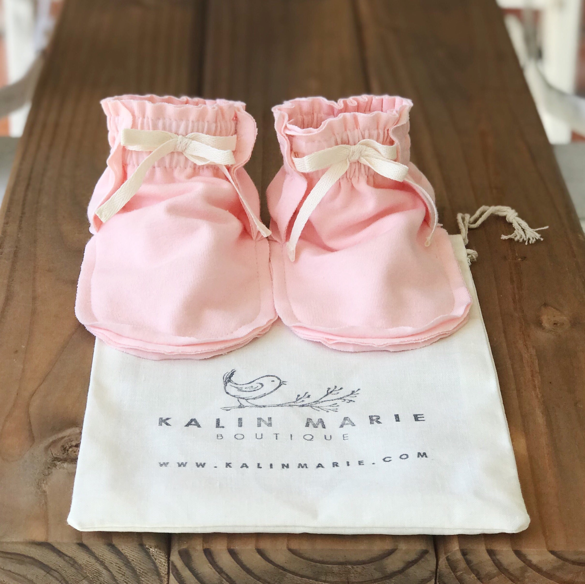 Maci Cotton Knit Booties