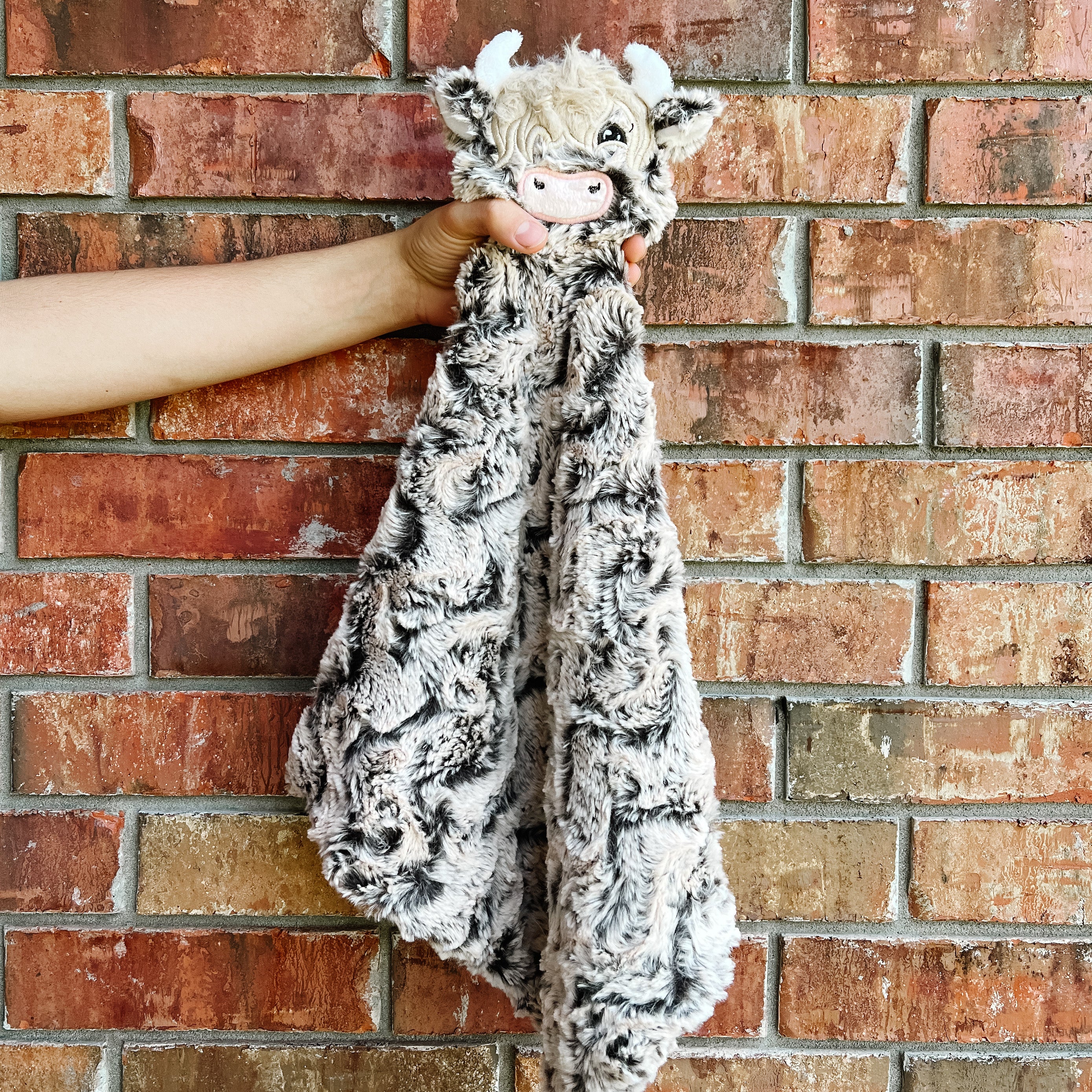 Custom Order LE Handmade Snuggle Buddy Highland Cow