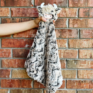 Custom Order LE Handmade Snuggle Buddy Highland Cow