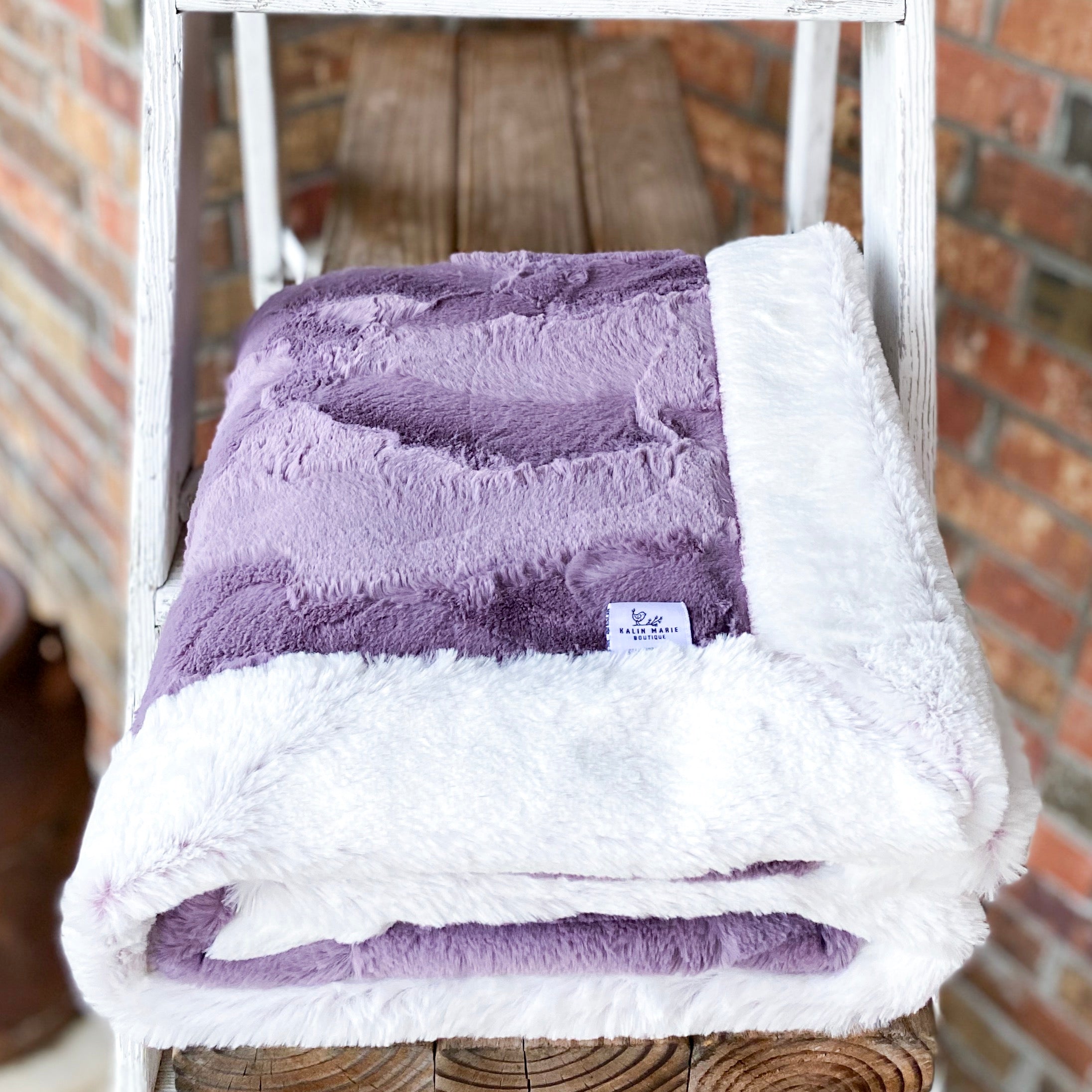 RTS Elderberry Hide & Elderberry Frost Luxe Blanket