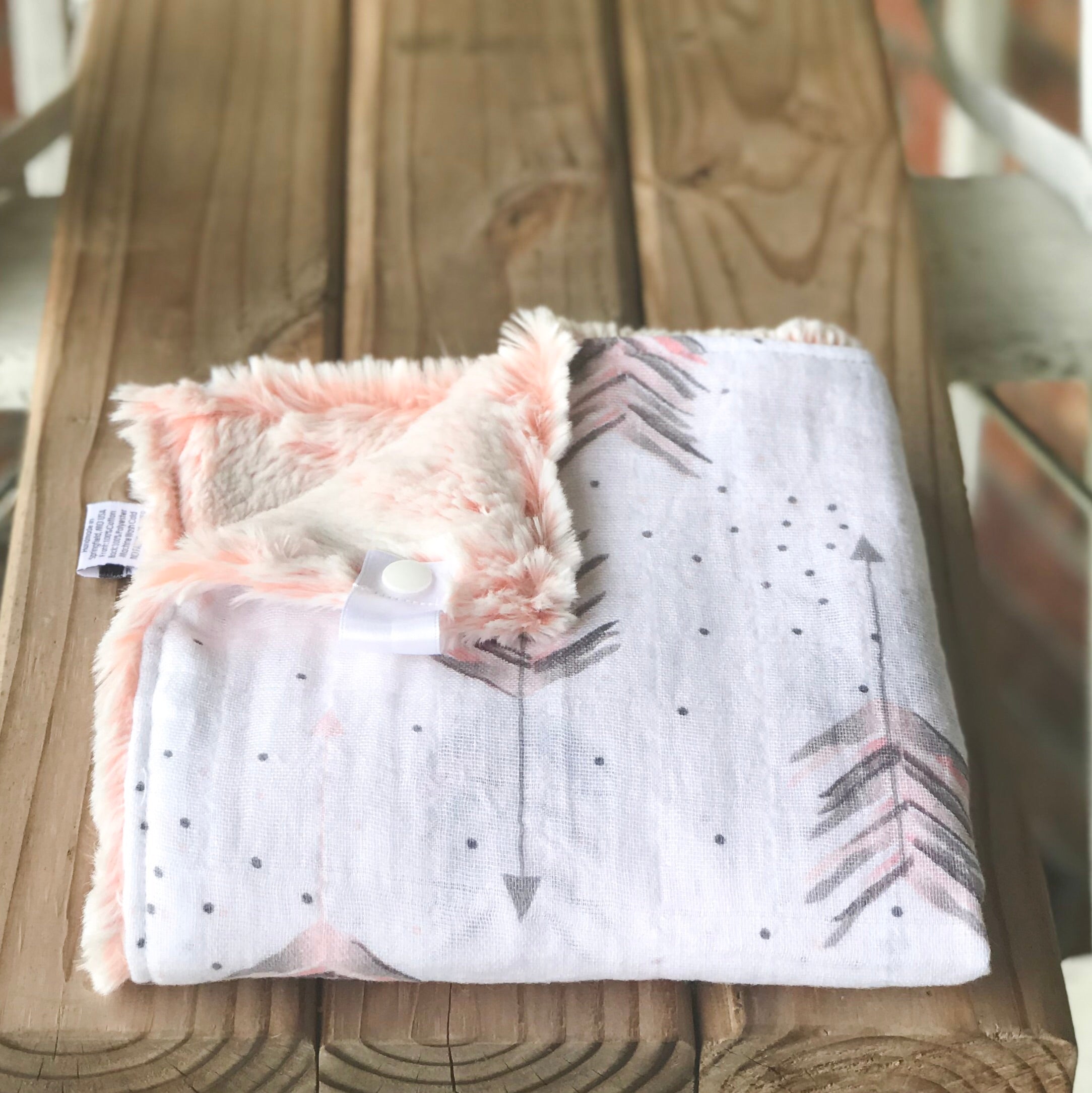 RTS Aim High Pink Luxe Cuddle Lovey