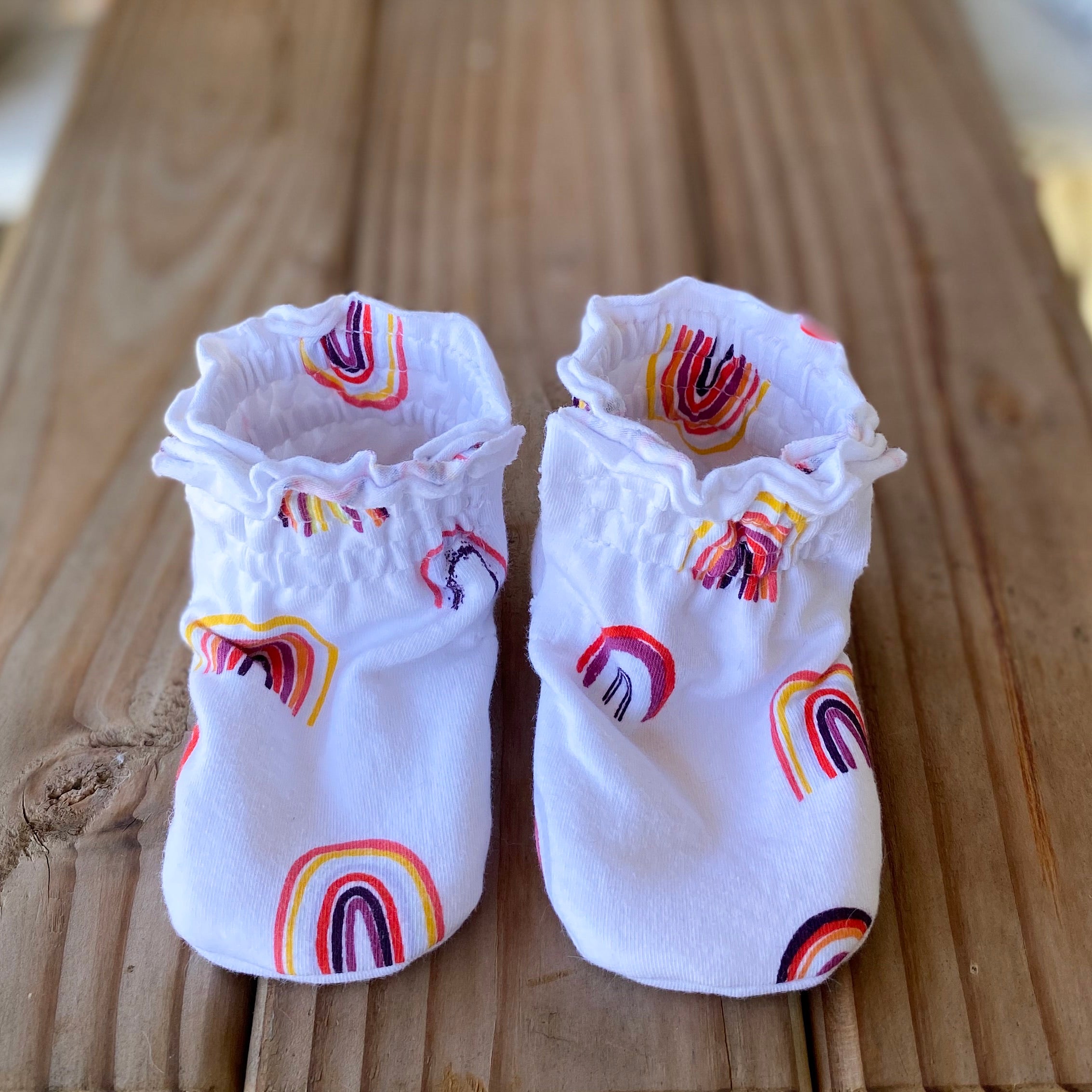 Blessing Cotton Knit Booties