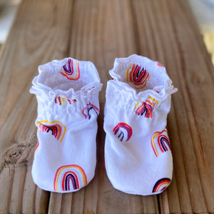 Blessing Cotton Knit Booties