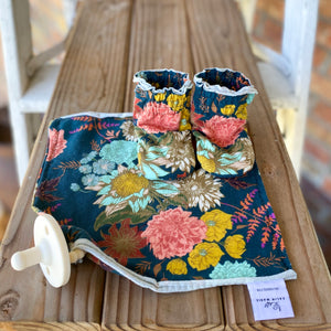 Autumn Cotton Knit Booties