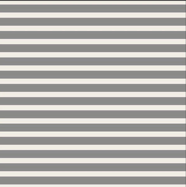 Crew Gray and Cream Stripe Knit