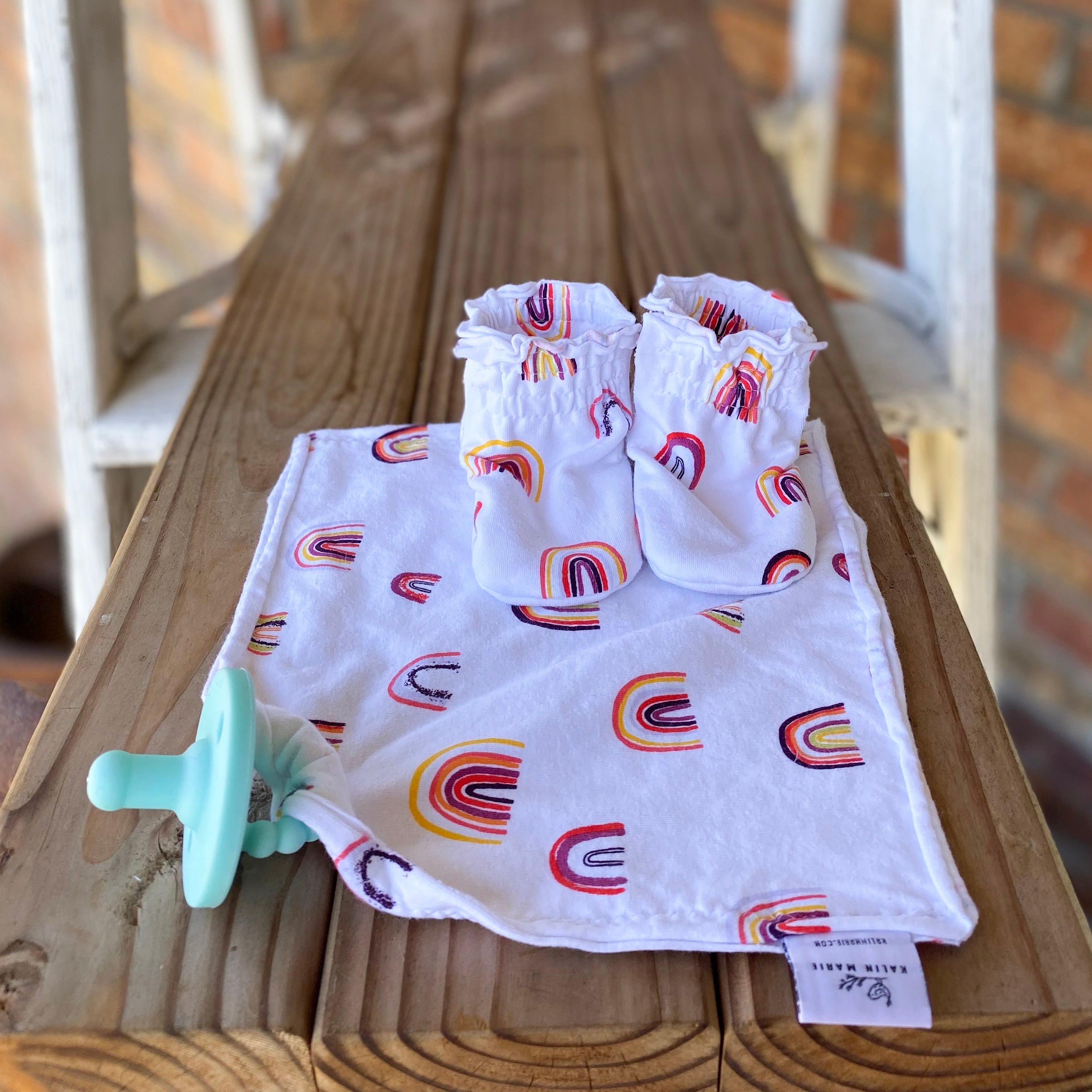 Blessing Cotton Knit Booties