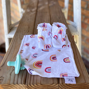 Blessing Cotton Knit Booties