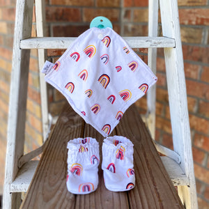 Blessing Cotton Knit Booties