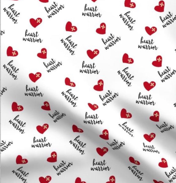 Heart Warrior Cotton Muslin