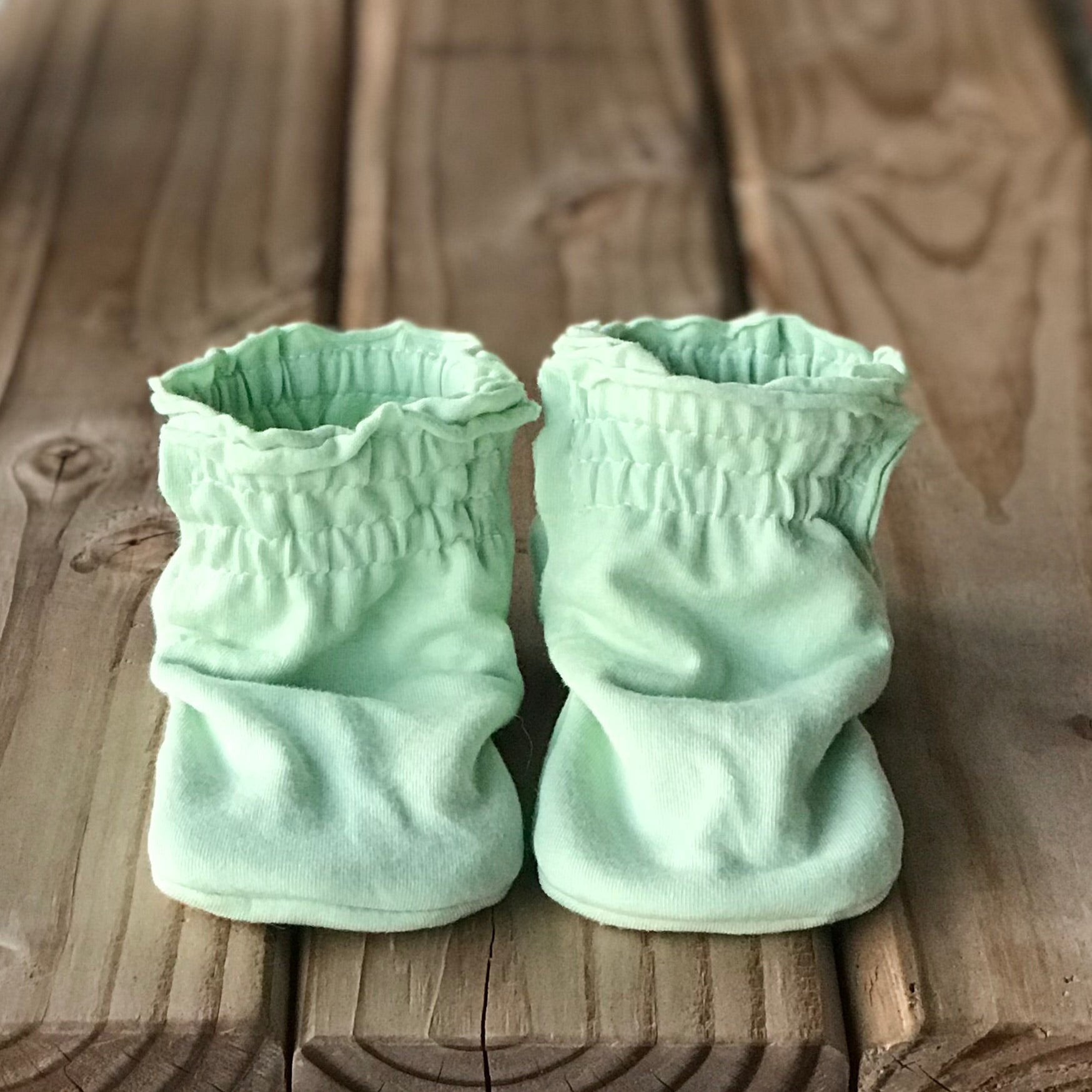 Ryland Cotton Knit Booties