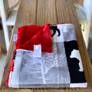 RTS Cabin Quilt Scarlet Loveys