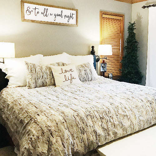 Double Luxe Twin, Queen & King Blankets Custom Order