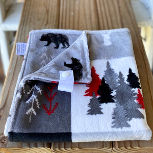 RTS Cabin Quilt Scarlet Loveys