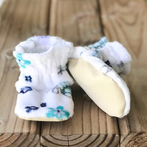 RTS Custom Style Booties 6-12 months - 5" Sole