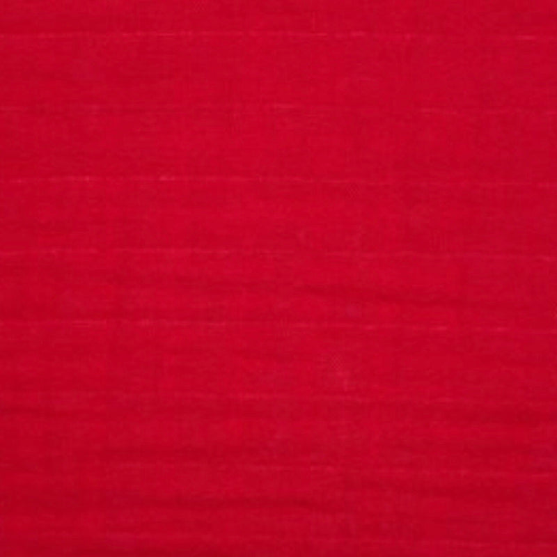 Solid Ruby Red Muslin