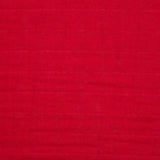 Solid Ruby Red Muslin