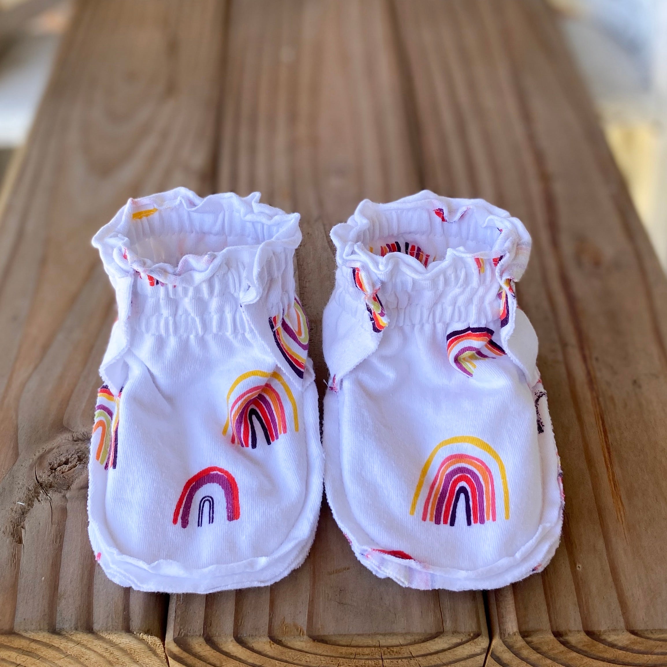 Blessing Cotton Knit Booties